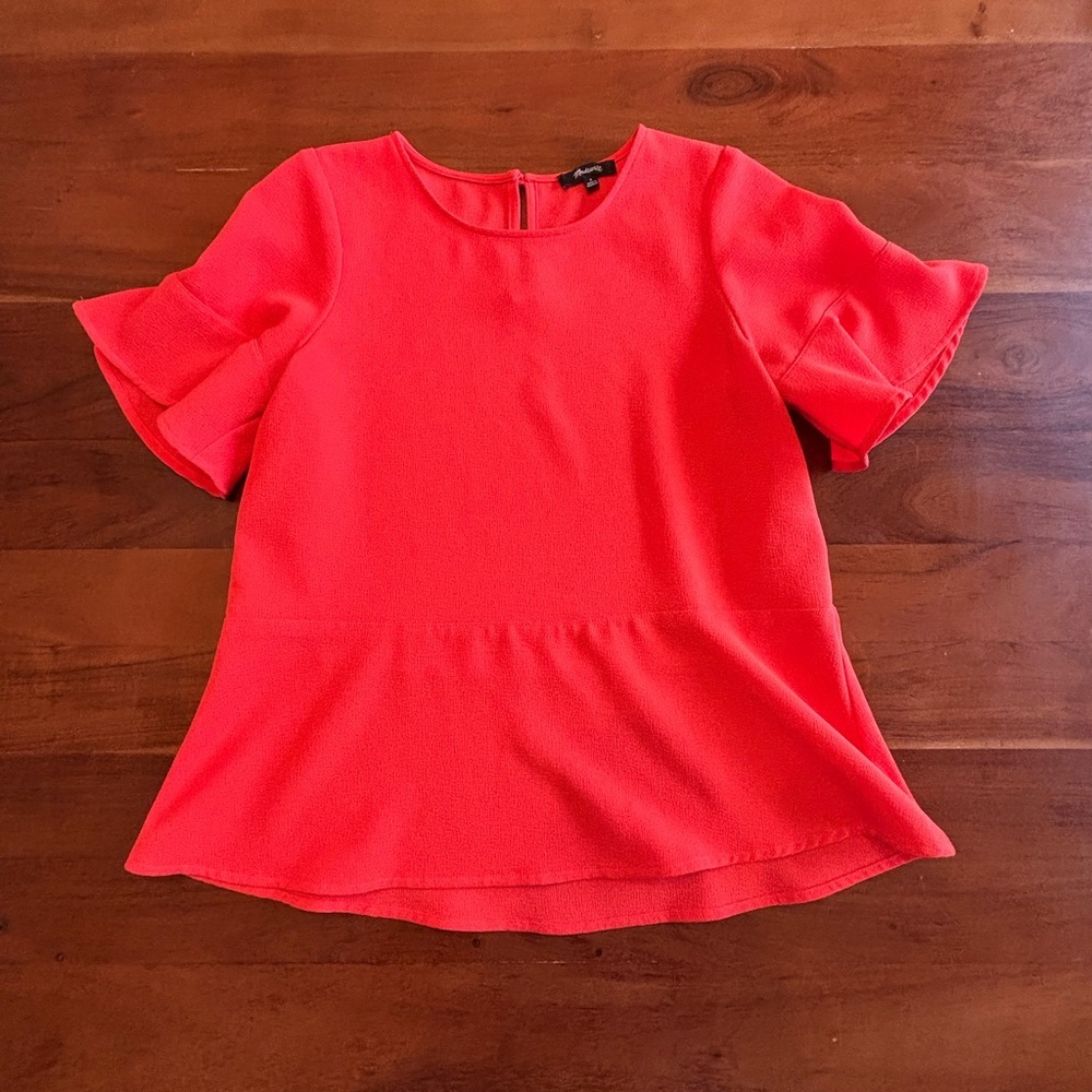 Madewell Peplum Blouse
